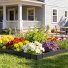 image:imageVEVOR Steel Landscape Edging 5 Packs 39 x 4 in RustResistant Metal Landscape Edging Bendable Garden Edging Border Heavy Duty Lawn Edging EasytoInstall Flower Bed Yard Pathway Divider Brown40 L x 45 H 225in