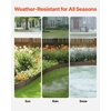 image:imageVEVOR Steel Landscape Edging 5 Packs 39 x 4 in RustResistant Metal Landscape Edging Bendable Garden Edging Border Heavy Duty Lawn Edging EasytoInstall Flower Bed Yard Pathway Divider Brown39 L x 3 H