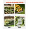 image:imageVEVOR Steel Landscape Edging 5 Packs 39 x 4 in RustResistant Metal Landscape Edging Bendable Garden Edging Border Heavy Duty Lawn Edging EasytoInstall Flower Bed Yard Pathway Divider Brown39 L x 3 H