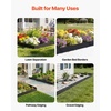 image:imageVEVOR Steel Landscape Edging 5 Packs 39 x 4 in RustResistant Metal Landscape Edging Bendable Garden Edging Border Heavy Duty Lawn Edging EasytoInstall Flower Bed Yard Pathway Divider Brown40 L x 815 H 5315in