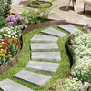 image:imageVEVOR Steel Landscape Edging 5 Packs 39 x 4 in RustResistant Metal Landscape Edging Bendable Garden Edging Border Heavy Duty Lawn Edging EasytoInstall Flower Bed Yard Pathway Divider Brown39 L x 5 H
