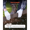 image:imageVEVOR Steel Landscape Edging 5 Packs 39 x 4 in RustResistant Metal Landscape Edging Bendable Garden Edging Border Heavy Duty Lawn Edging EasytoInstall Flower Bed Yard Pathway Divider Brown39 L x 4 H