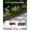 image:imageVEVOR Steel Landscape Edging 5 Packs 39 x 4 in RustResistant Metal Landscape Edging Bendable Garden Edging Border Heavy Duty Lawn Edging EasytoInstall Flower Bed Yard Pathway Divider Brown39 L x 3 H