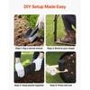 image:imageVEVOR Steel Landscape Edging 5 Packs 39 x 4 in RustResistant Metal Landscape Edging Bendable Garden Edging Border Heavy Duty Lawn Edging EasytoInstall Flower Bed Yard Pathway Divider Brown40 L x 815 H 5315in