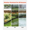 image:imageVEVOR Steel Landscape Edging 5 Packs 39 x 4 in RustResistant Metal Landscape Edging Bendable Garden Edging Border Heavy Duty Lawn Edging EasytoInstall Flower Bed Yard Pathway Divider Brown39 L x 4 H