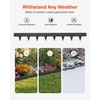 image:imageVEVOR Steel Landscape Edging 5 Packs 39 x 4 in RustResistant Metal Landscape Edging Bendable Garden Edging Border Heavy Duty Lawn Edging EasytoInstall Flower Bed Yard Pathway Divider Brown40 L x 45 H 225in