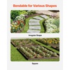 image:imageVEVOR Steel Landscape Edging 5 Packs 39 x 4 in RustResistant Metal Landscape Edging Bendable Garden Edging Border Heavy Duty Lawn Edging EasytoInstall Flower Bed Yard Pathway Divider Brown39 L x 4 H