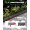 image:imageVEVOR Steel Landscape Edging 5 Packs 39 x 4 in RustResistant Metal Landscape Edging Bendable Garden Edging Border Heavy Duty Lawn Edging EasytoInstall Flower Bed Yard Pathway Divider Brown39 L x 4 H