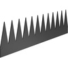 image:imageVEVOR Steel Landscape Edging 6 Packs 40 x 8 in RustResistant Metal Landscape Edging Bendable Garden Edging Border Heavy Duty Lawn Edging EasytoInstall Flower Bed Yard Pathway Divider Black40 L x 6 H 3 Pack