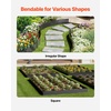 image:imageVEVOR Steel Landscape Edging 6 Packs 40 x 8 in RustResistant Metal Landscape Edging Bendable Garden Edging Border Heavy Duty Lawn Edging EasytoInstall Flower Bed Yard Pathway Divider Black40 L x 8 H 6 Pack