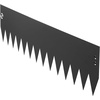 image:imageVEVOR Steel Landscape Edging 6 Packs 40 x 8 in RustResistant Metal Landscape Edging Bendable Garden Edging Border Heavy Duty Lawn Edging EasytoInstall Flower Bed Yard Pathway Divider Black40 L x 8 H 6 Pack
