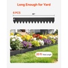 image:imageVEVOR Steel Landscape Edging 6 Packs 40 x 8 in RustResistant Metal Landscape Edging Bendable Garden Edging Border Heavy Duty Lawn Edging EasytoInstall Flower Bed Yard Pathway Divider Black40 L x 6 H 6 Pack