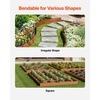 image:imageVEVOR Steel Landscape Edging 6 Packs 40 x 8 in WeatherResistant amp PreRust Metal Landscape Edging Bendable Garden Edging Border Lawn Edging for Flower Bed Yard Pathway DividerUpgraded versionRipple Spike