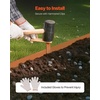 image:imageVEVOR Steel Landscape Edging 6 Packs 40 x 8 in WeatherResistant amp PreRust Metal Landscape Edging Bendable Garden Edging Border Lawn Edging for Flower Bed Yard Pathway DividerUpgraded versionShark Spike