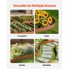 image:imageVEVOR Steel Landscape Edging 6 Packs 40 x 8 in WeatherResistant amp PreRust Metal Landscape Edging Bendable Garden Edging Border Lawn Edging for Flower Bed Yard Pathway DividerUpgraded versionShark Spike