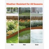 image:imageVEVOR Steel Landscape Edging 6 Packs 40 x 8 in WeatherResistant amp PreRust Metal Landscape Edging Bendable Garden Edging Border Lawn Edging for Flower Bed Yard Pathway DividerUpgraded versionShark Spike