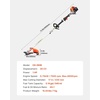image:imageVEVOR String Trimmer 26cc 2 in 1 Weed Eater 17 Grass Trimmer with 10 Brush Cutter Weed Eater Gas Powered Shoulder Strap amp 3T Blade 2Stroke Weed Wacker Gas for Quick Grass Cleaning728 x 15 x 94 in