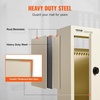 image:imageVEVOR Through The Wall Drop Box Deposit Safe 125x63x169 Rainproof Heavy Duty Steel Mailbox with Combination Lock for Wall Thickness 2879 Home Office Locking Wall Mount Mail Drop Box BlackBeige