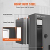 image:imageVEVOR Through The Wall Drop Box Deposit Safe 125x63x169 Rainproof Heavy Duty Steel Mailbox with Combination Lock for Wall Thickness 2879 Home Office Locking Wall Mount Mail Drop Box BlackGray