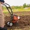 image:imageVEVOR Tiller Cultivator Gas Powered 43CC 2Stroke Garden Cultivator Tiller with 4 Steel Adjustable Front Tines for Lawn Garden and Field Soil Cultivation43CC 2Stroke