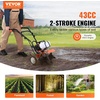 image:imageVEVOR Tiller Cultivator Gas Powered 43CC 2Stroke Garden Cultivator Tiller with 4 Steel Adjustable Front Tines for Lawn Garden and Field Soil Cultivation43CC 2Stroke