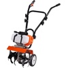 image:imageVEVOR Tiller Cultivator Gas Powered 43CC 2Stroke Garden Cultivator Tiller with 4 Steel Adjustable Front Tines for Lawn Garden and Field Soil Cultivation43CC 2Stroke