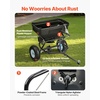 image:imageVEVOR Tow Behind Broadcast Spreader 130LBS Capacity TowPush Garden Spreader with 13 in Tires 30 Adjustable Setting amp 98 ft Spreading Width Lawn Spreaders for Seed Fertilizer Salt Ice Melt