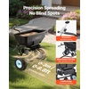 image:imageVEVOR Tow Behind Broadcast Spreader 130LBS Capacity TowPush Garden Spreader with 13 in Tires 30 Adjustable Setting amp 98 ft Spreading Width Lawn Spreaders for Seed Fertilizer Salt Ice Melt
