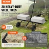 image:imageVEVOR Tow Behind Dethatcher 40inch Tow Dethatcher with 20 Spring Steel Tines Lawn Dethatcher Rake for ATV or Mower Tow Behind Lawn Rake with Lift Handle for Garden Farm Grass40Tow Dethatcher