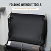 image:imageVEVOR Tow Behind Lawn Sweeper 44 in Pull Behind Lawn Sweeper 25 cu ft Large Capacity Leaf amp Grass Collector Heavy Duty Garden Sweeper with Adjustable Sweeping Height for Yard Lawn Farm50 Inch