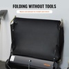 image:imageVEVOR Tow Behind Lawn Sweeper 44 in Pull Behind Lawn Sweeper 25 cu ft Large Capacity Leaf amp Grass Collector Heavy Duty Garden Sweeper with Adjustable Sweeping Height for Yard Lawn Farm44 Inch
