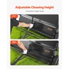 image:imageVEVOR Tow Behind Lawn Sweeper 48 in Pull Behind Yard Sweeper 26 cu ft Hopper Bag Capacity Leaf amp Grass Collector with Dumping Rope Adjustable Sweeping Height Garden Sweepers for Lawn Farm48 Inch