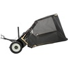 image:imageVEVOR Tow Behind Lawn Sweeper 48 in Pull Behind Yard Sweeper 26 cu ft Hopper Bag Capacity Leaf amp Grass Collector with Dumping Rope Adjustable Sweeping Height Garden Sweepers for Lawn Farm44 Inch