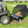 image:imageVEVOR Tow Behind Lawn Sweeper 48 in Pull Behind Yard Sweeper 26 cu ft Hopper Bag Capacity Leaf amp Grass Collector with Dumping Rope Adjustable Sweeping Height Garden Sweepers for Lawn Farm44 Inch
