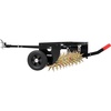 image:imageVEVOR Tow Behind Plug Aerator 32 in Lawn Spike Aerator with Universal Hitch Heavy Duty amp RustResistant Pull Behind Spike Aerator Tool with Folded Edge Tray for Farmland amp Garden TractorsSpike Aerator 40in