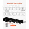 image:imageVEVOR Trench Drain System 5 Pack Channel Drain with Plastic Grate 57 x 31 in HDPE Drainage Trench Black Plastic Garage Floor Waterway 5 x 39 in with 5 End Caps for Garden Driveway3pack 5951in  metal