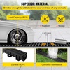 image:imageVEVOR Trench Drain System 5 Pack Channel Drain with Plastic Grate 57 x 31 in HDPE Drainage Trench Black Plastic Garage Floor Waterway 5 x 39 in with 5 End Caps for Garden Driveway6pack 5951in  plastic