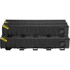 image:imageVEVOR Trench Drain System 5 Pack Channel Drain with Plastic Grate 57 x 31 in HDPE Drainage Trench Black Plastic Garage Floor Waterway 5 x 39 in with 5 End Caps for Garden Driveway5pack 5975in  plastic