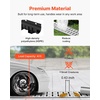 image:imageVEVOR Trench Drain System 5 Pack Channel Drain with Plastic Grate 57 x 31 in HDPE Drainage Trench Black Plastic Garage Floor Waterway 5 x 39 in with 5 End Caps for Garden Driveway3pack 5951in  metal