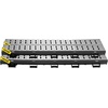image:imageVEVOR Trench Drain System 5 Pack Channel Drain with Plastic Grate 57 x 31 in HDPE Drainage Trench Black Plastic Garage Floor Waterway 5 x 39 in with 5 End Caps for Garden Driveway5pack 5731in  metal