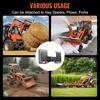 image:imageVEVOR Universal 3Point Skid Steer Plate 38 Skid Steer Attachment Plate 7000lbs Skid Steer Mount Plate Steel Adapter Loader Compatible with Deere Kubota Bobcat Mahindra Skid Steers Tractors38 inch Cut Out