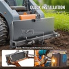 image:imageVEVOR Universal 3Point Skid Steer Plate 38 Skid Steer Attachment Plate 7000lbs Skid Steer Mount Plate Steel Adapter Loader Compatible with Deere Kubota Bobcat Mahindra Skid Steers Tractors38 inch 3Point