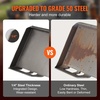 image:imageVEVOR Universal 3Point Skid Steer Plate 38 Skid Steer Attachment Plate 7000lbs Skid Steer Mount Plate Steel Adapter Loader Compatible with Deere Kubota Bobcat Mahindra Skid Steers Tractors14 inch Cut Out