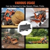 image:imageVEVOR Universal 3Point Skid Steer Plate 38 Skid Steer Attachment Plate 7000lbs Skid Steer Mount Plate Steel Adapter Loader Compatible with Deere Kubota Bobcat Mahindra Skid Steers Tractors38 inch 3Point