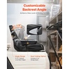 image:imageVEVOR Universal Tracor Seat Lawn Mower Seat with Micro Switch and Drainage Holes 63118 inch Extended Slot Tractor Seat for Tractor Loader Excavator2023New with Belt