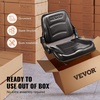 image:imageVEVOR Universal Tracor Seat Lawn Mower Seat with Micro Switch and Drainage Holes 63118 inch Extended Slot Tractor Seat for Tractor Loader Excavator2023New Nude Style