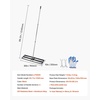 image:imageVEVOR Updated Lawn Leveling Rake with Roller 30 x 10 Stainless Steel Lawn Leveler with 839 Adjustable Handle Heavy Duty Yard Leveling Rake Effort Saving Lawn Leveling Tool for Yard Golf Court