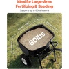 image:imageVEVOR Walk Behind Spreader 60LBS Capacity Push Spreader with Hopper Grate 098 ft Spreading Width 8 in All Terrain Pneumatic Tires Garden amp Lawn Broadcast Spreaders for Seed Fertilizer