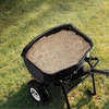 image:imageVEVOR Walk Behind Spreader 60LBS Capacity Push Spreader with Hopper Grate 098 ft Spreading Width 8 in All Terrain Pneumatic Tires Garden amp Lawn Broadcast Spreaders for Seed Fertilizer