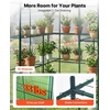image:imageVEVOR Walkin Greenhouse 54 x 811 x 772 Greenhouse for Outdoors with Windows PE Cover 2 Tiers 14 Shelves RollUp Zipper Door Walk in Green House Portable Plant Garden Hot House for BackyardClear